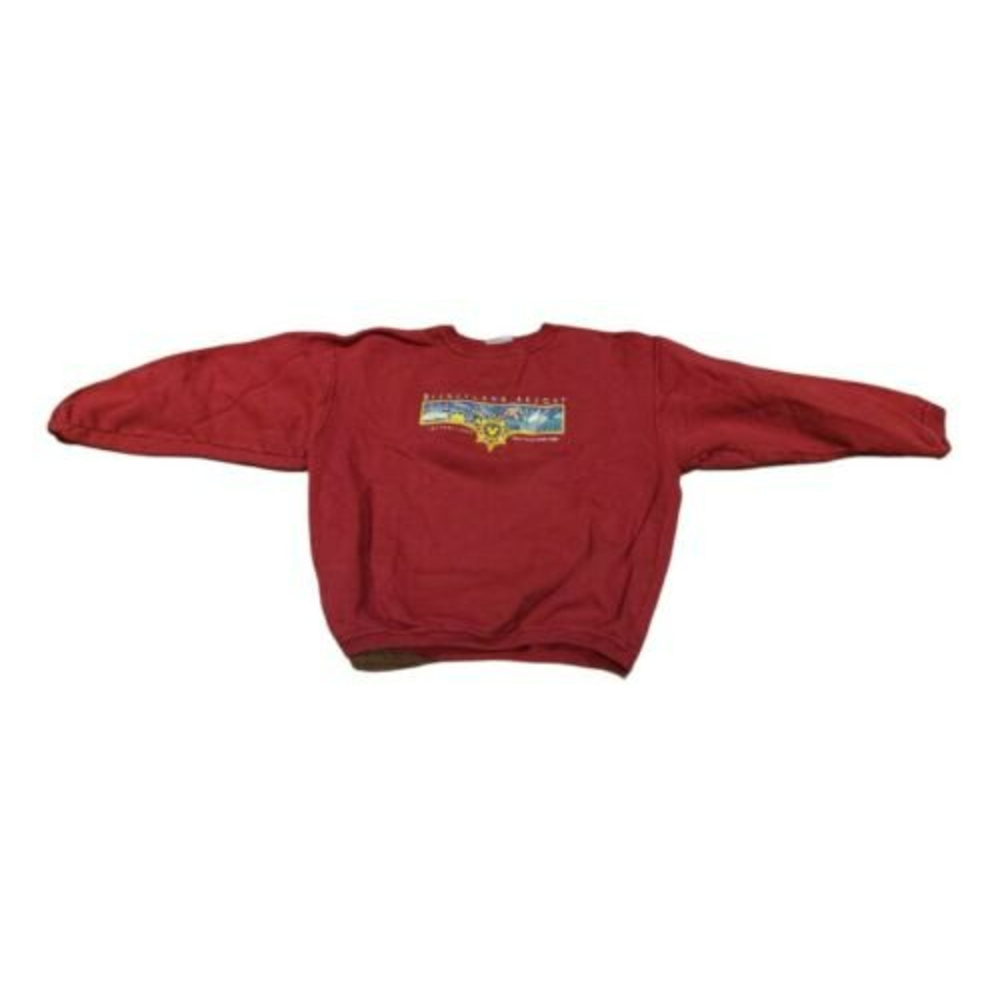 Disneyland Resort Established 2001 Sweater Red Adult Size 2XL XXL